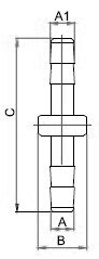 PBB,Brass air fitting, Air connector, Brass fitting, air fitting